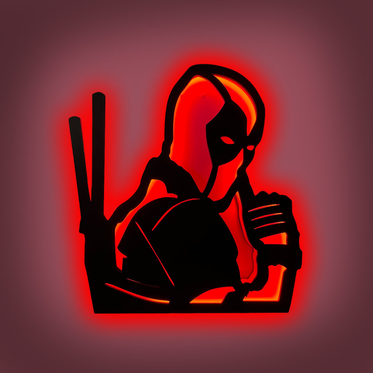 Deadpool Wall Décor Light, Decor Lights For Living Room, Gaming Room Accessories, Bedroom Wall Décor Deadpool Wall Décor Light, Decor Lights For Living Room, Gaming Room Accessories, Bedroom Wall Décor